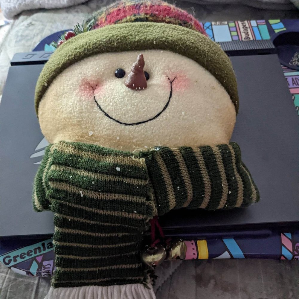 Snowman Door Hanger